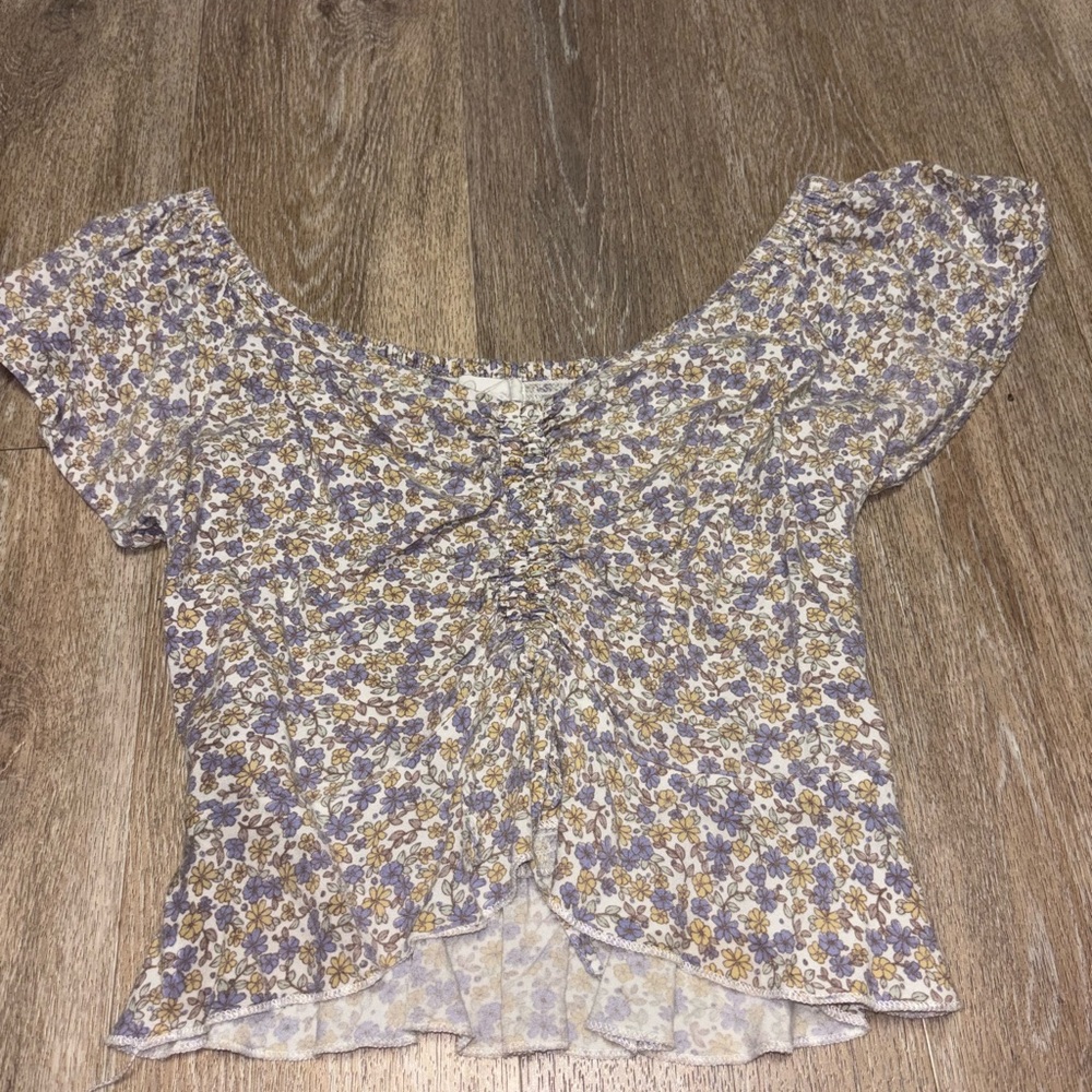 Floral Off-Shoulder Top